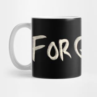 Hand Drawn Forgiven Mug